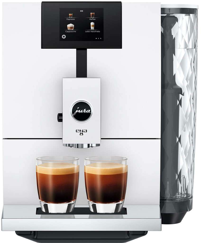 Jura ENA 8 Touch Full Nordic White Automatic Coffee Machine 15520