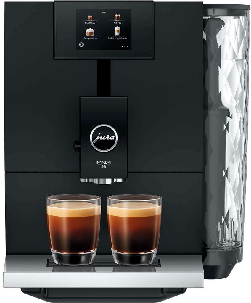 Jura ENA 8 Touch Full Metropolitan Black Automatic Coffee Machine 15526