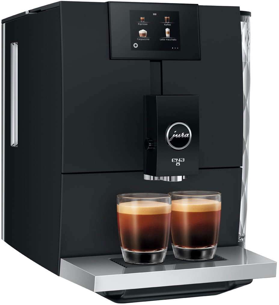 Jura ENA 8 Touch Full Metropolitan Black Automatic Coffee Machine 15526