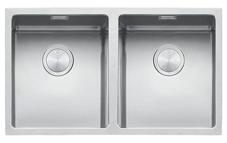 Abey Barazza R15 Double Bowl Inset Sink 1X842I