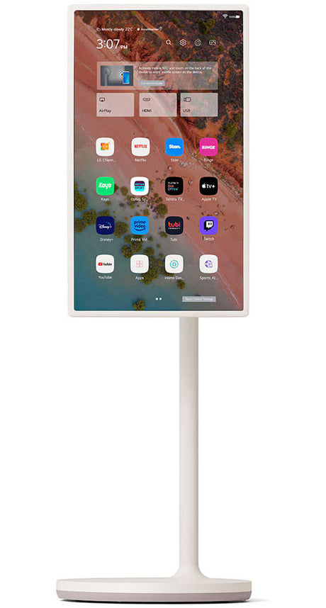 LG StanbyME 27" Portable Smart Touch Screen 27ART10AKPL