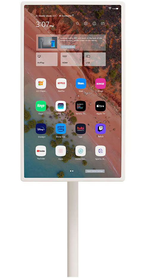 LG StanbyME 27" Portable Smart Touch Screen 27ART10AKPL