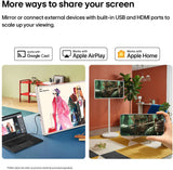 LG StanbyME 32" 2 Max LX6 Portable Smart Touch Screen 32LX6BDGA