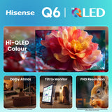 Hisense 32" Q6S Hi-QLED Full HD Smart TV 32Q6SAU