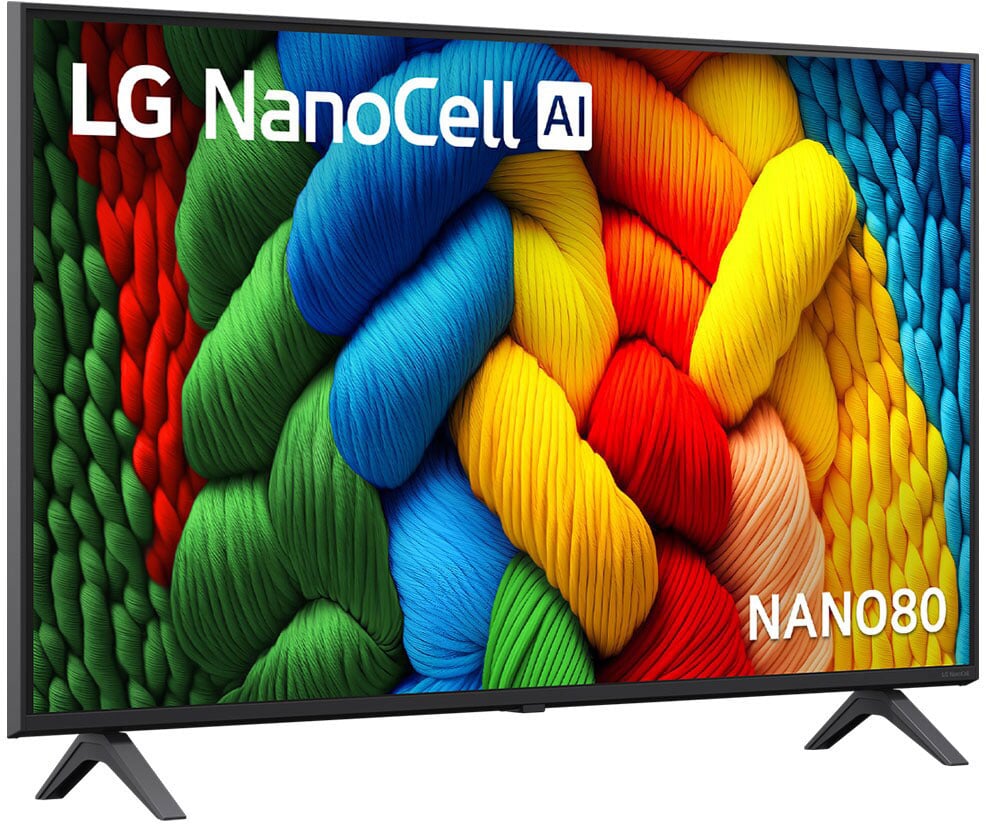 LG 43" Series NANO80 4K NanoCell AI UHD HDR Smart TV 43NANO80ASA