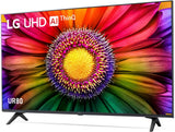 LG 43" Series UR80 4K UHD Smart TV With Al Sound Pro 43UR8050PSB