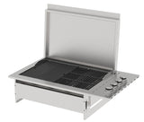 Casa 4 Burner Built-In Gas BBQ Grill Stainless Steel 4CBBQSS