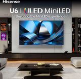 Hisense 50" Series U6S ULED Mini-LED 4K Smart TV 50U6SAU