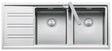 Abey Easy Double Bowl Inset Sink With Drainer EASY200R