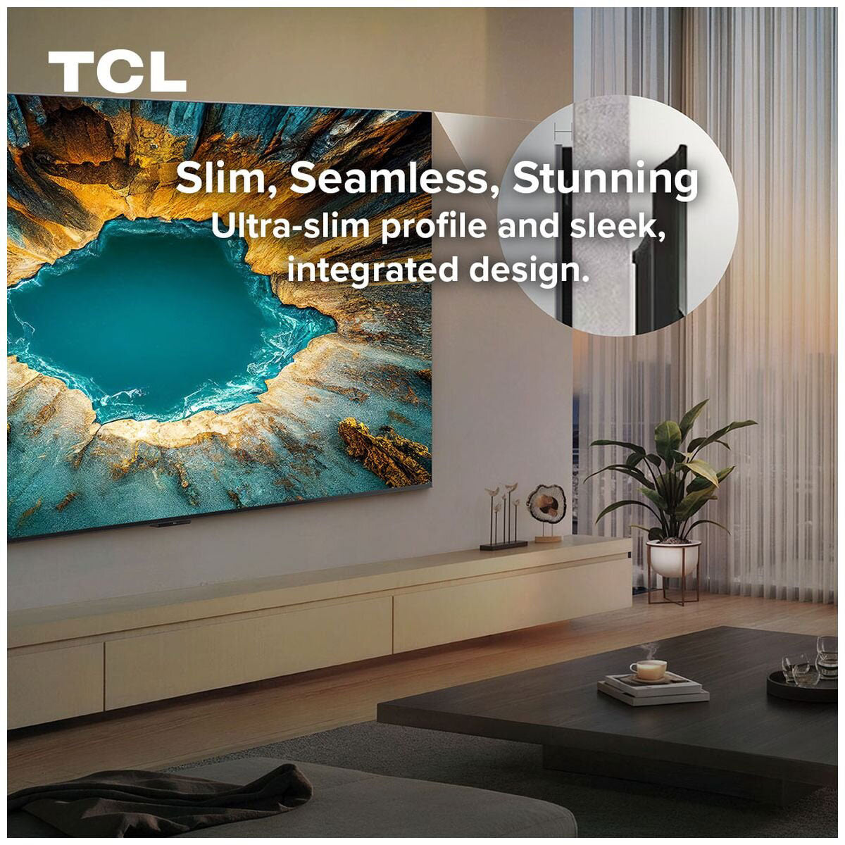 TCL 85" C6L QD Mini LED 4K UHD Google TV 85C6L
