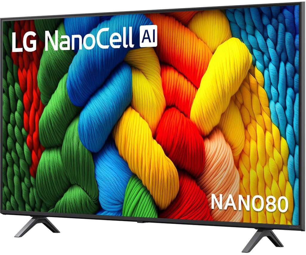 LG 55" Series NANO80A 4K UHD HDR Smart NanoCell TV 55NANO80ASA