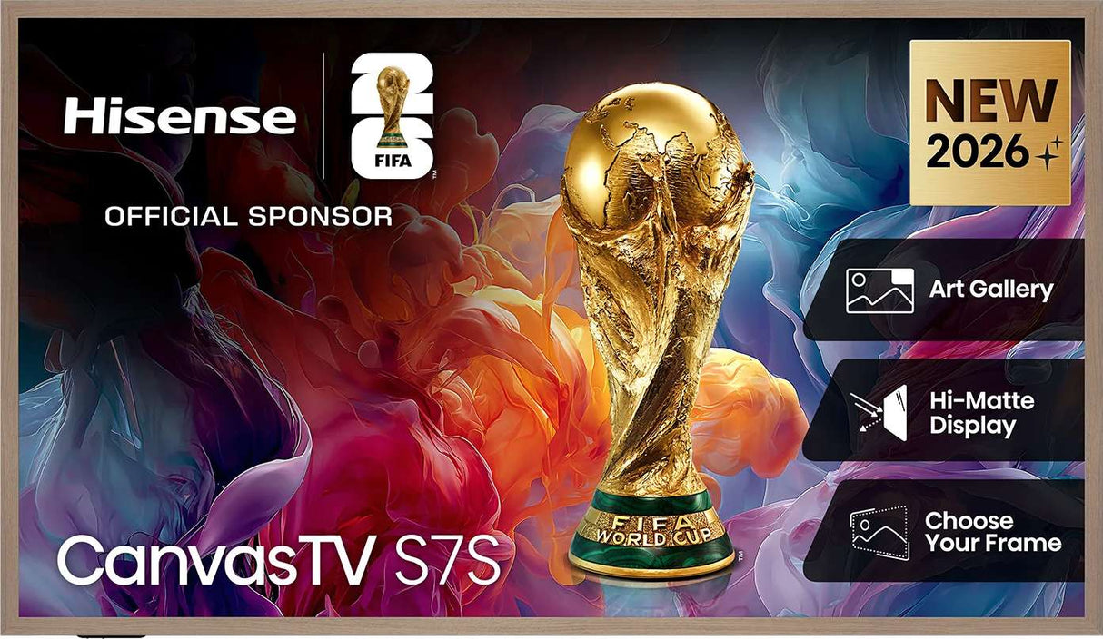 Hisense 55" S7S Hi-QLED 4K Canvas TV 55S7SAU