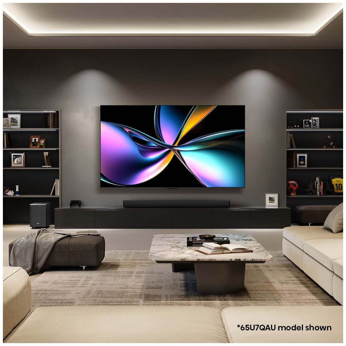 Hisense 65" U7QAU Series Mini-LED ULED 4K Smart TV 65U7QAU