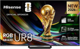 Hisense 55" RGB Mini LED UR8S 180Hz 4K Smart AI TV 55UR8SAU