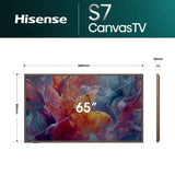 Hisense 65" S7S Hi-QLED 4K Canvas TV 65S7SAU