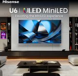 Hisense 65" Series U6S ULED Mini-LED 4K Smart TV 65U6SAU