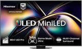 Hisense 85" U8QAU Series Mini-LED ULED 4K Smart TV 85U8QAU