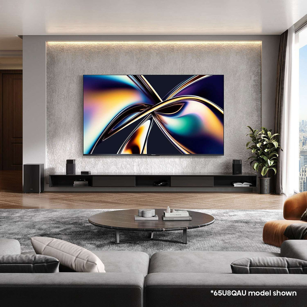 Hisense 85" U8QAU Series Mini-LED ULED 4K Smart TV 85U8QAU