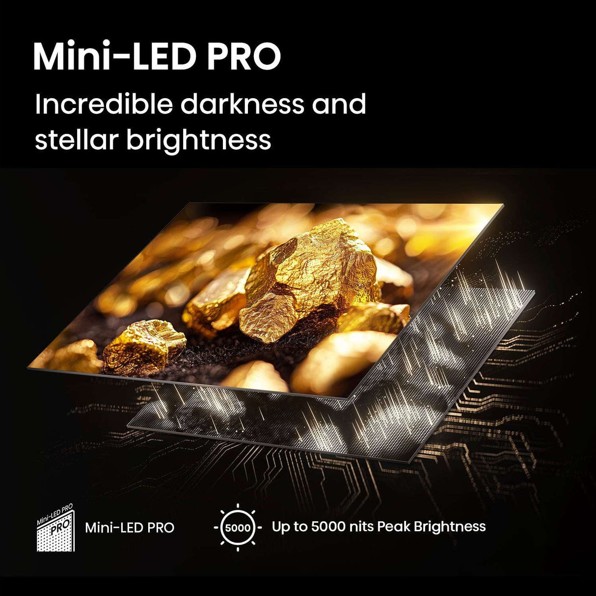 Hisense 65" U8QAU Series Mini-LED ULED 4K Smart TV 65U8QAU