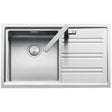 Abey Easy Single Bowl Inset Sink With Drainer EASY100L