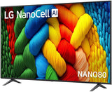 LG 75" Series NANO80A 4K UHD HDR Smart NanoCell TV 75NANO80ASA