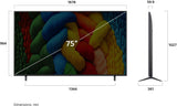 LG 75" Series NANO80A 4K UHD HDR Smart NanoCell TV 75NANO80ASA