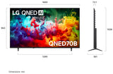 LG 75" QNED70 4K Smart QNED Mini LED AI TV 75QNED70BSA