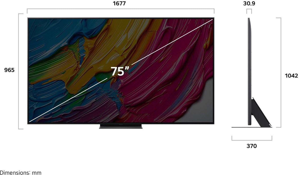 LG 75" Series QNED81 4K UHD HDR Smart TV 75QNED81ASA