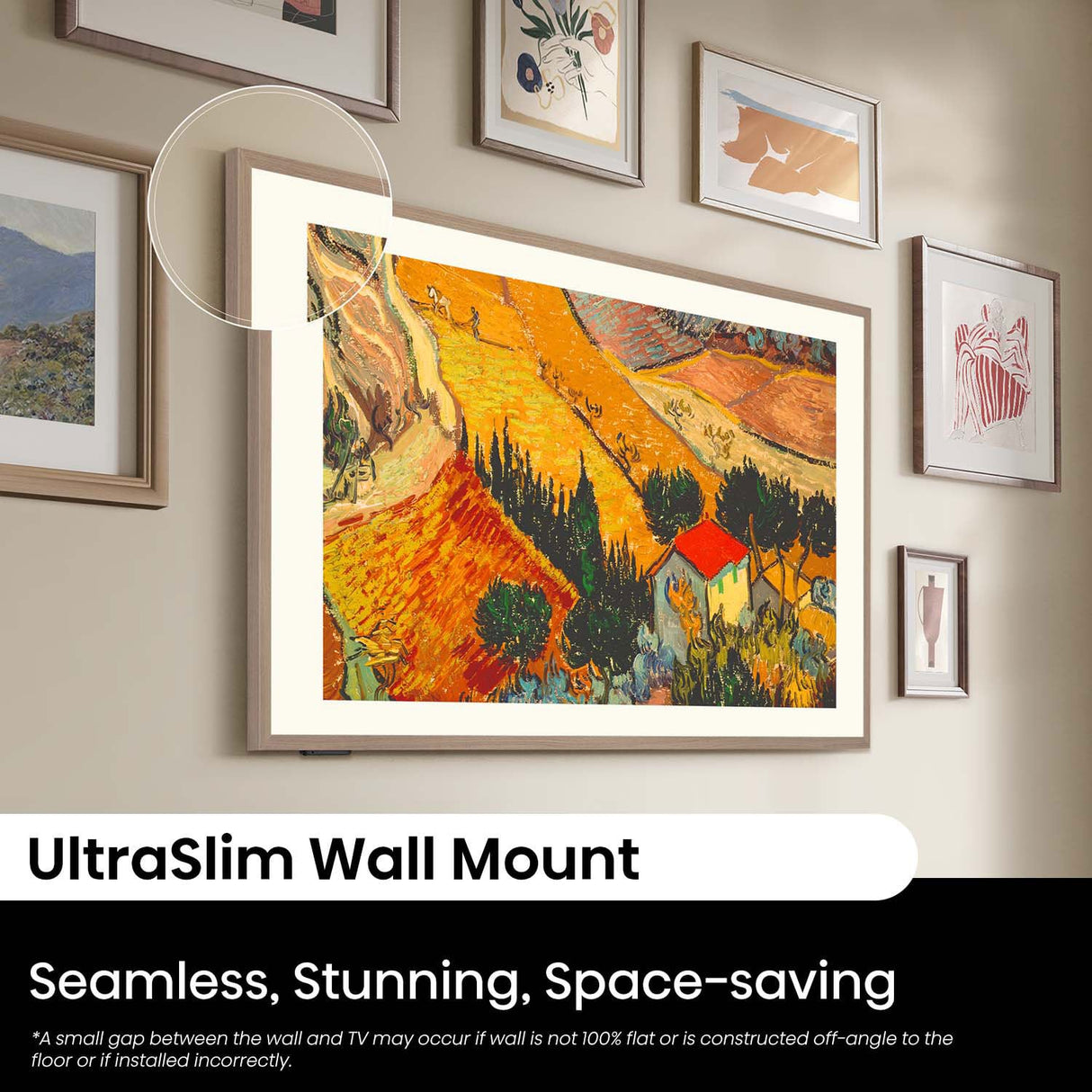 Hisense 65" S7NAU 4K QLED Canvas TV 65S7NAU