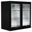 Husky 190L Double Door Bar Fridge ALF-C2-BLK-840 | Greater Sydney Only