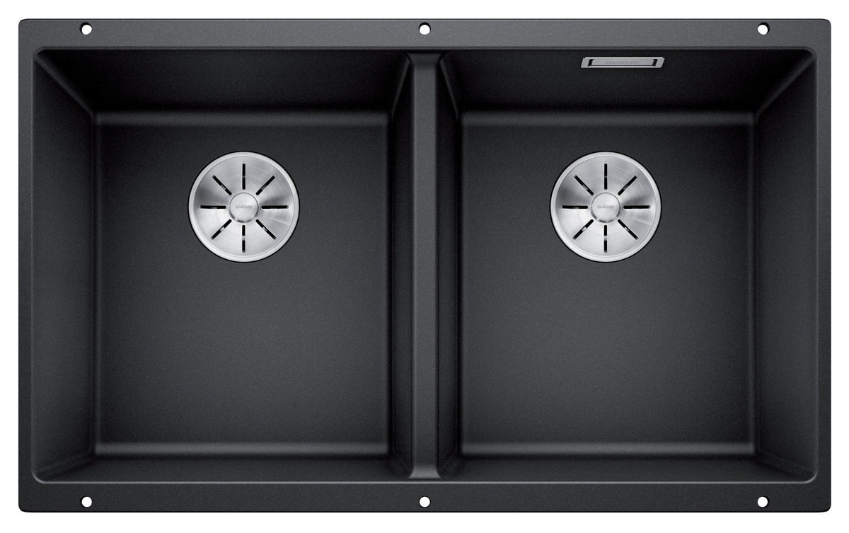 Blanco Rock Grey Double Bowl Undermount Granite Sink SUB350350UGK5 526854