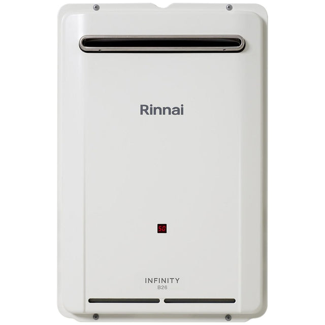 Rinnai Infinity B 50°C 26L Instant Hot Water System INF26N50B B26 *NATURAL GAS*