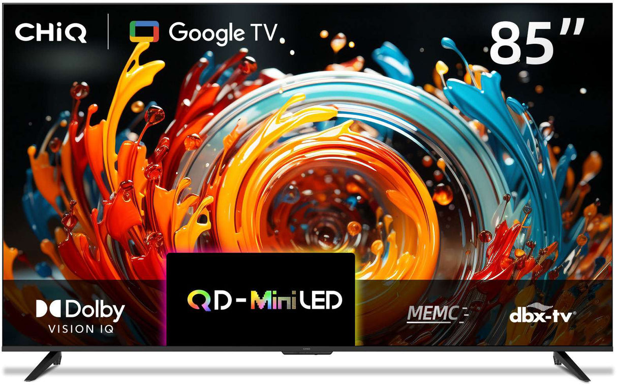 CHiQ 85" QD-Mini LED Google TV 85M810M