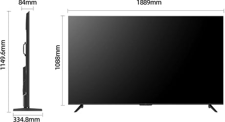 CHiQ 85" QD-Mini LED Google TV 85M810M