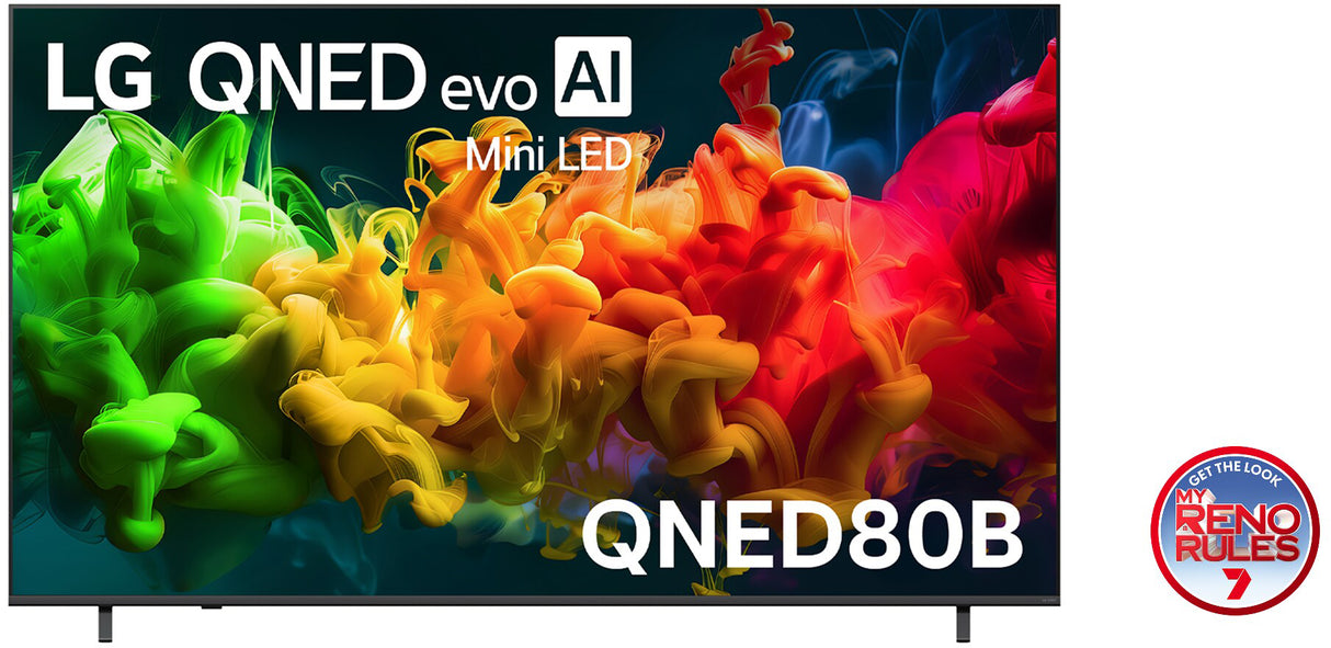 LG 85" QNED80 4K Smart QNED evo Mini LED AI TV 85QNED80BSA