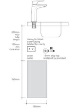 Billi B-4000 Boiling and Still Filtered With XL Levered Dispenser Tap 914000LBR