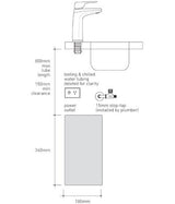 Billi B-4000 Boiling and Still Filtered With XL Levered Dispenser Tap 914000LBR