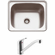 Abey Lodden 45L Single Inset Laundry Tub Pack PR45AT