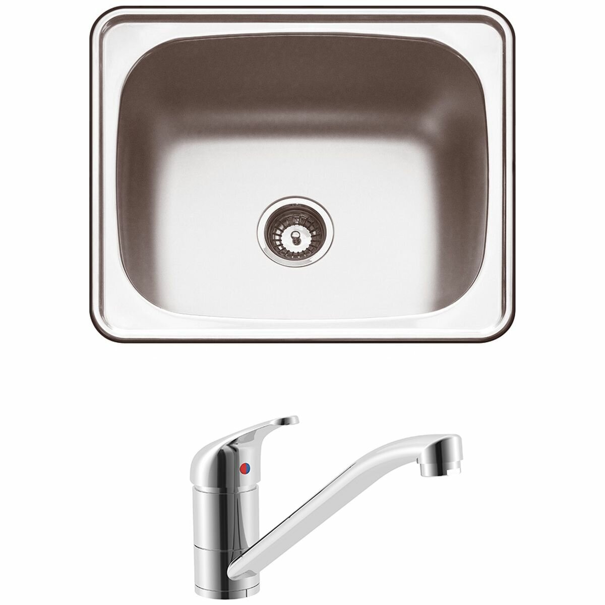Abey Lodden 45L Single Inset Laundry Tub Pack PR45AT