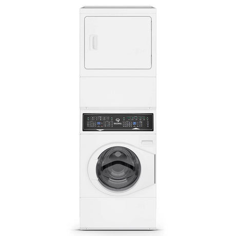 Speed Queen Black Serie 10kg Washer + 9kg Electric 20AMP Dryer Stack ATEE9A