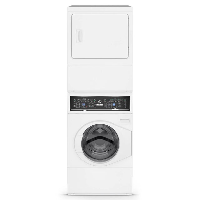 Speed Queen Black Serie 10kg Washer + 9kg Electric 20AMP Dryer Stack ATEE9A