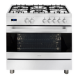 Artusi 90cm Dual Fuel Freestanding Oven/Stove CAFG91X