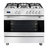 Artusi 90cm Dual Fuel Freestanding Oven/Stove CAFG91X
