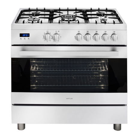 Artusi 90cm Dual Fuel Freestanding Oven/Stove CAFG91X