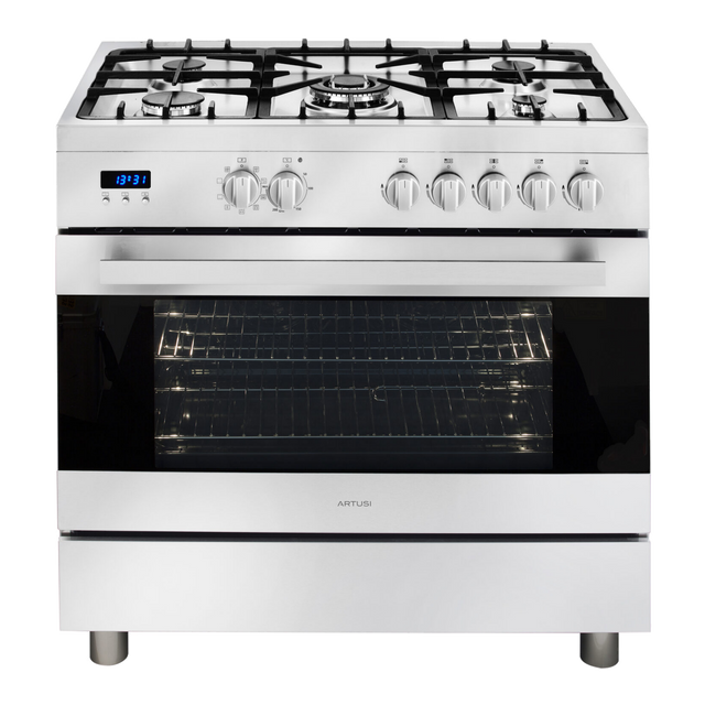Artusi 90cm Dual Fuel Freestanding Oven/Stove CAFG91X