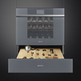 Smeg 15cm Linea Sommelier Drawer Silver CPS115S