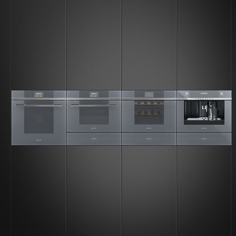 Smeg 15cm Linea Sommelier Drawer Silver CPS115S