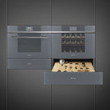 Smeg 15cm Linea Sommelier Drawer Silver CPS115S