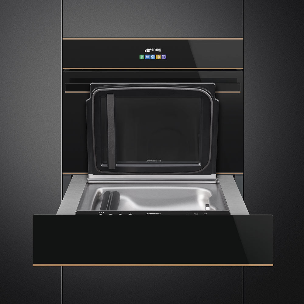 Smeg Dolce Stil Novo Vacuum Drawer Copper Trim CPV615NR