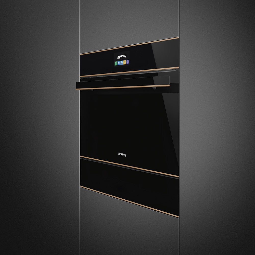 Smeg Dolce Stil Novo Vacuum Drawer Copper Trim CPV615NR